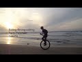 Exclusive! MUST SEE! Coker Unicycle and Kid Goes Ballistic!