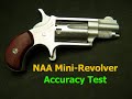 Thumbnail 1 for NAA Mini Revolver Accuracy Test Thumbnail 1 for NAA Mini Revolver Accuracy Test