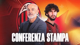 Milan-Slavia Praga | Mister Pioli e Yacine Adli in conferenza | #europaleague