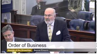 Senator David Norris raises the Issue of Iona and RTE in the Seanad