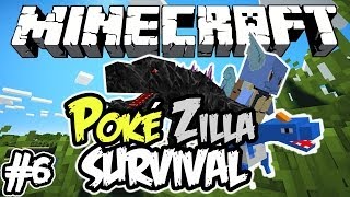 TENHO 3 NAMORADAS! - PokéZilla Survival! - Minecraft #6