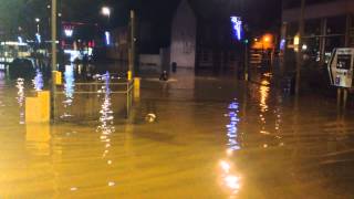 Flood in Maidstone wont stop him from having fun :)