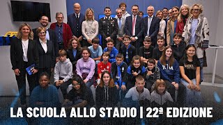 Giorgio Scalvini testimonial della XXII Edizione della Scuola Allo Stadio ?????