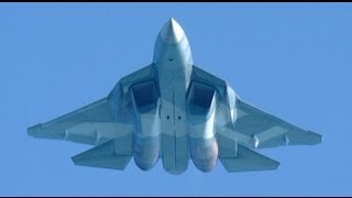Сухой Т-50 ПАК ФА МАКС 2013 солнечно Sukhoi T-50 PAK FA MAKS 2013 sunny