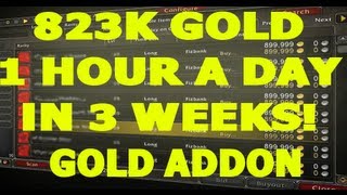 World of Warcraft Tycoon Gold Addon - 5.4 PATCH - July 2013 - How i earned 823K (proof)