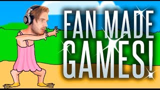 I PLAY FAN MADE GAMES! - PewDuckPie, PewDie Flap.