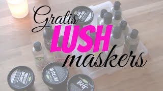 Gratis LUSH maskers!