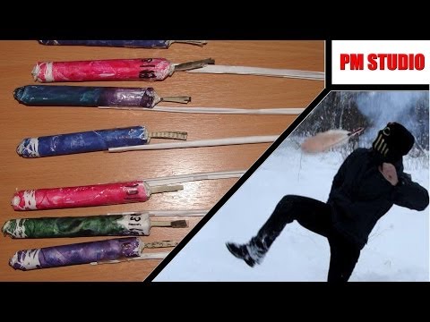 Самодельная ракета из спичек Самодельная ракета из спичек
