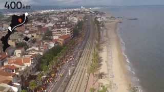 La Via Catalana des de l'aire