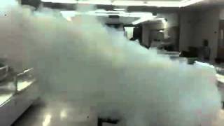Robo a banco alarma de humo