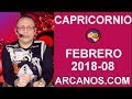 Video Horscopo Semanal CAPRICORNIO  del 18 al 24 Febrero 2018 (Semana 2018-08) (Lectura del Tarot)