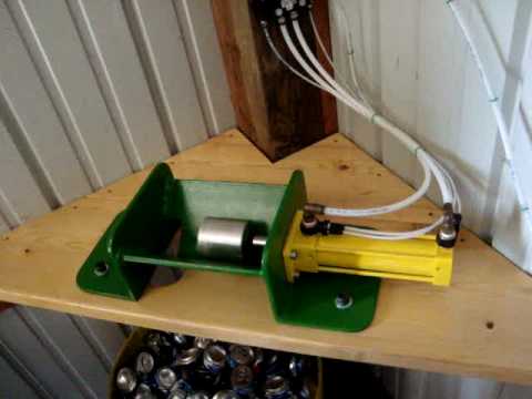 crusher pneumatic aluminum diy cans homemade projects visit ra