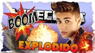 Explodindo o Justin Bieber!! - Minecraft