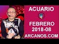 Video Horscopo Semanal ACUARIO  del 18 al 24 Febrero 2018 (Semana 2018-08) (Lectura del Tarot)
