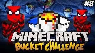 Minecraft Challenges - Bucket Challenge - LAWA, WODA, MLEKO W 15 MINUT! [#8]