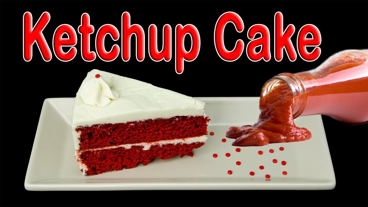 Ketchup Cake How to Make Ketchup Cake by Cookies Cupcakes and Cardio YouTube