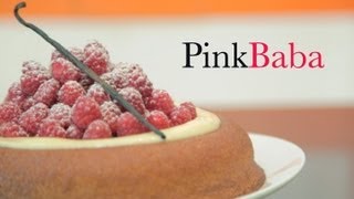 Pink Baba = Baba au rhum +  Tarte aux framboises !