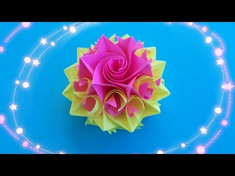 Как сделать розу из бумаги для оригами Как сделать розу из бумаги для оригами