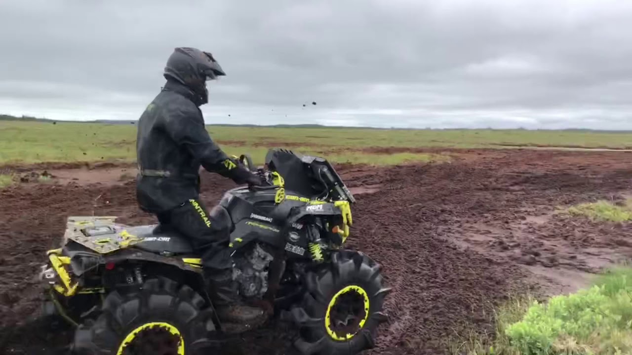 Can,Am,Renegade,Xmr,1000r’s,Top,Speed,Test,and,Mudding.