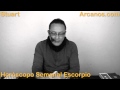 Video Horscopo Semanal ESCORPIO  del 8 al 14 Febrero 2015 (Semana 2015-07) (Lectura del Tarot)