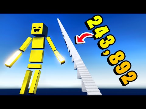 I Fell Down 243,892 Stairs From Space in Fun With Ragdolls