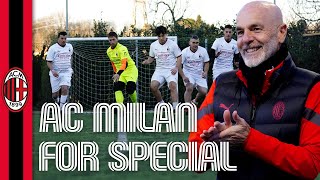 Pioli and AC Milan for Special | Paralympic Division Team Coach for a Day