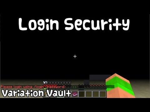 Bukkit Plugin - Login security - make players set extra passwords ...