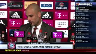 Pep Guardiola Pressekonferenz volle Länge - Willkommen beim FC Bayern München 24.06.2013