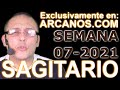 Video Horscopo Semanal SAGITARIO  del 7 al 13 Febrero 2021 (Semana 2021-07) (Lectura del Tarot)