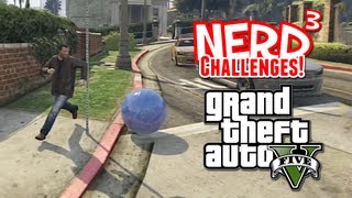 Nerd³ Challenges! Journey of the Yoga Ball - GTA V