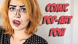 Comic girl / POP Art Make up