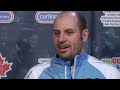 Draw 9 Media Scrum - 2013 Tim Hortons Brier