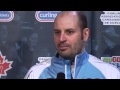 Draw 9 Media Scrum - 2013 Tim Hortons Brier