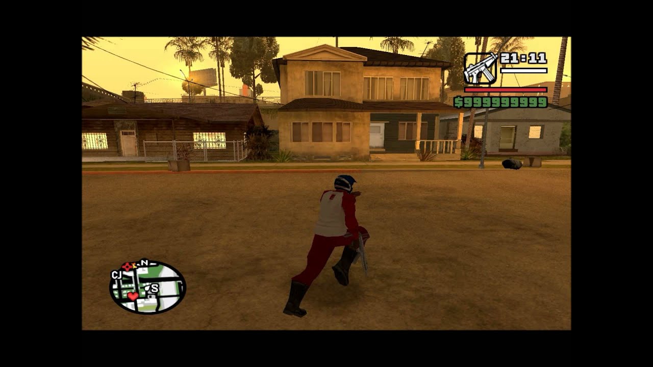 cheats for gta san andreas ps2 infinite health