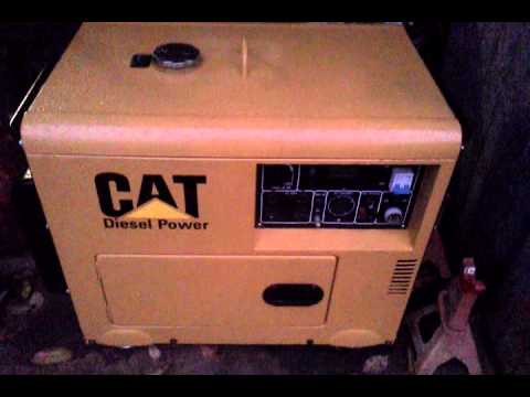 generator caterpillar diesel portable standby 7kw