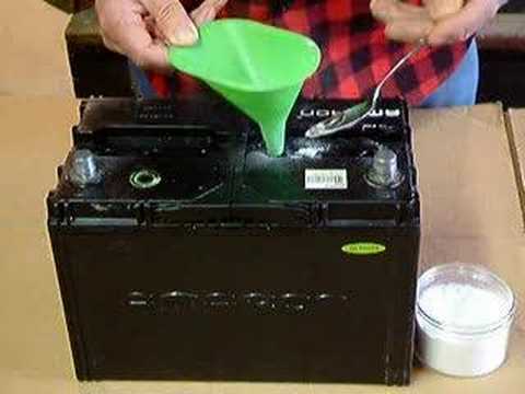 Auto and Truck Battery Reconditioning Step 6 by Walt Barrett - YouTube