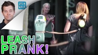 WIFE ON A LEASH PRANK!