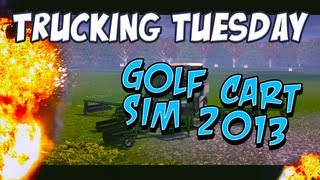 Trucking Tuesday - Golf Ball Picker Upper Sim 2013