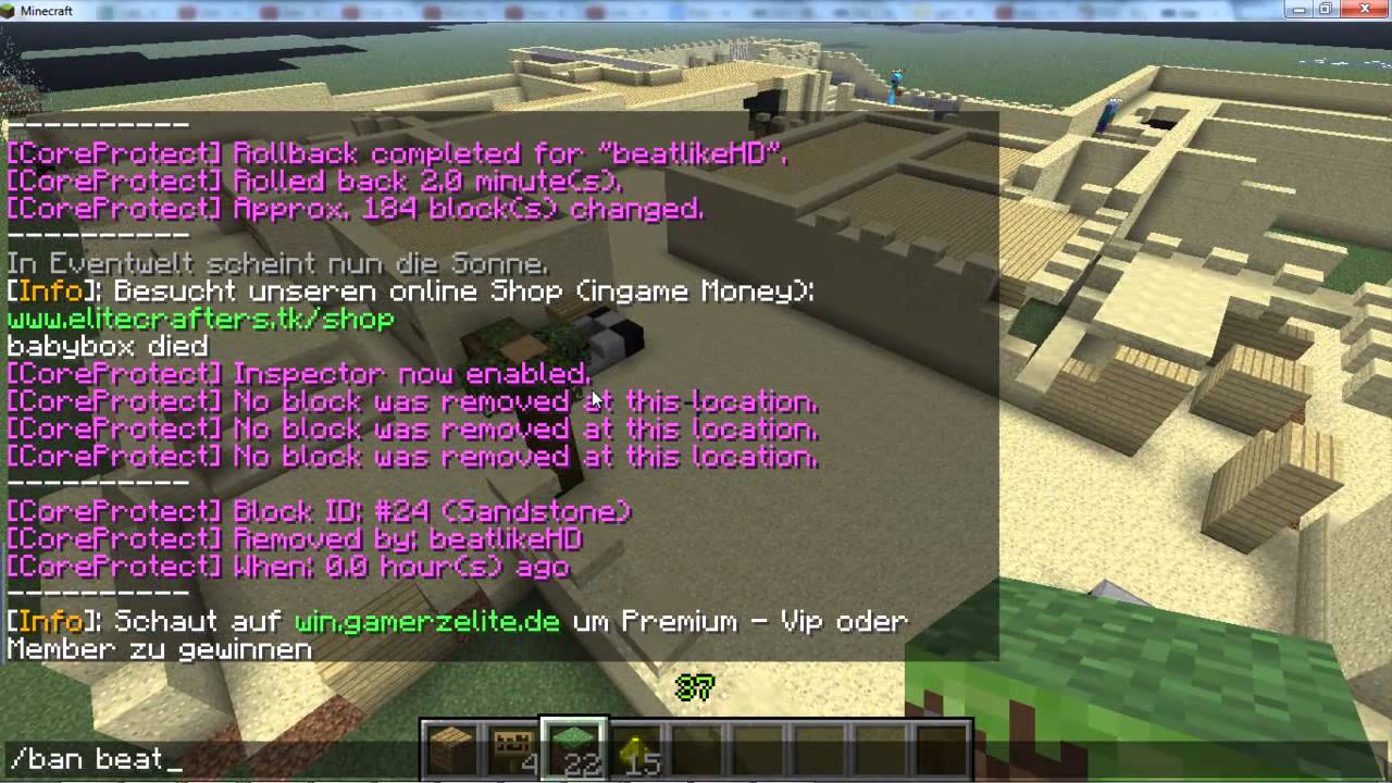 ... alternative coreprotect plugin minecraft full download free - YouTube