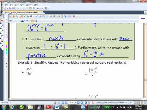 Negative Exponents and Scientific Notation 5 7 - YouTube