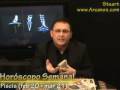 Video Horóscopo Semanal PISCIS  del 4 al 10 Enero 2009 (Semana 2009-02) (Lectura del Tarot)