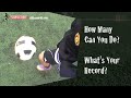 Soccer Juggling: The basics