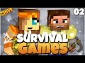 Minecraft - SURVIVAL GAMES AVEC JUTOPI ! #02