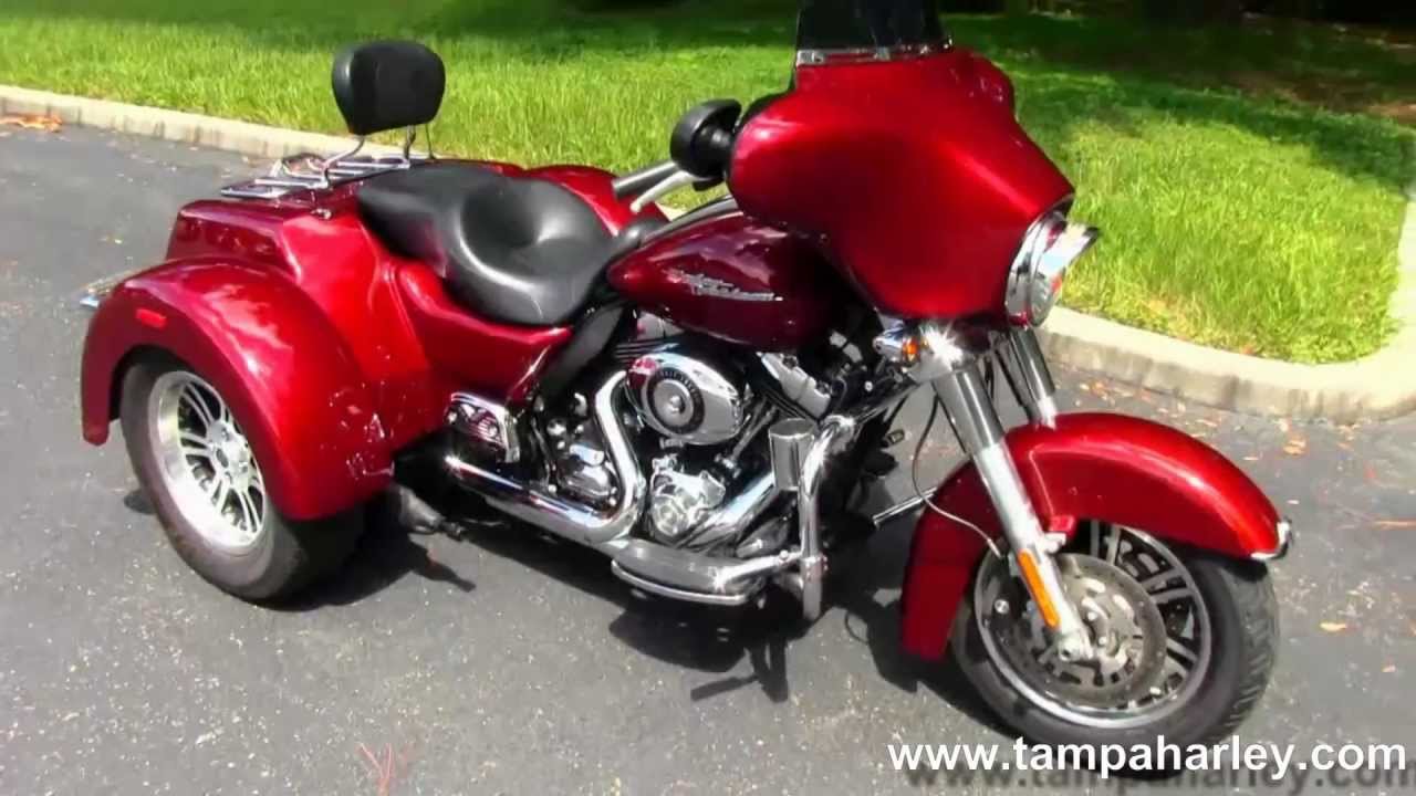Used 2010 Harley-Davidson Motorcycle Trike Street Glide ...