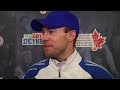 2012 Tim Hortons Brier Draw 7 Media Scrum