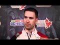 2012 Tim Hortons Brier Draw 7 Media Scrum