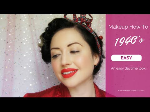 How To 1940s Makeup Tutorial 0 photo