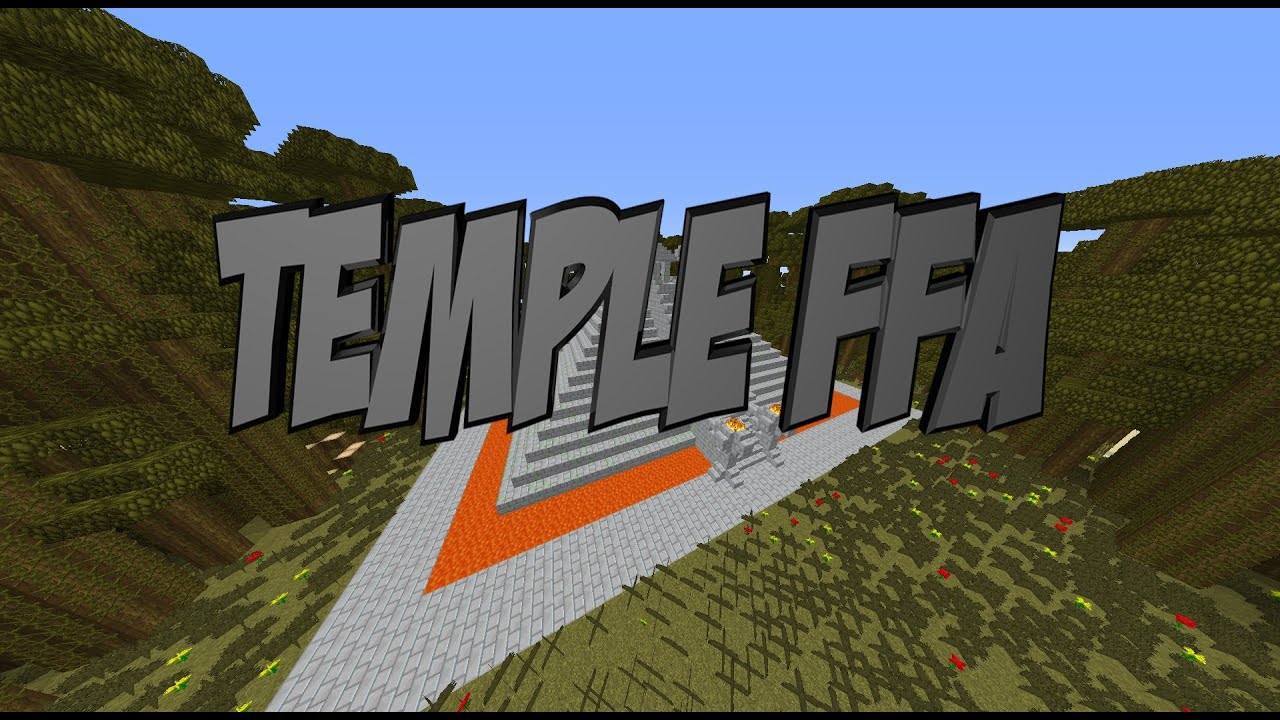 Temple FFA - CoveMC map Submission! - YouTube