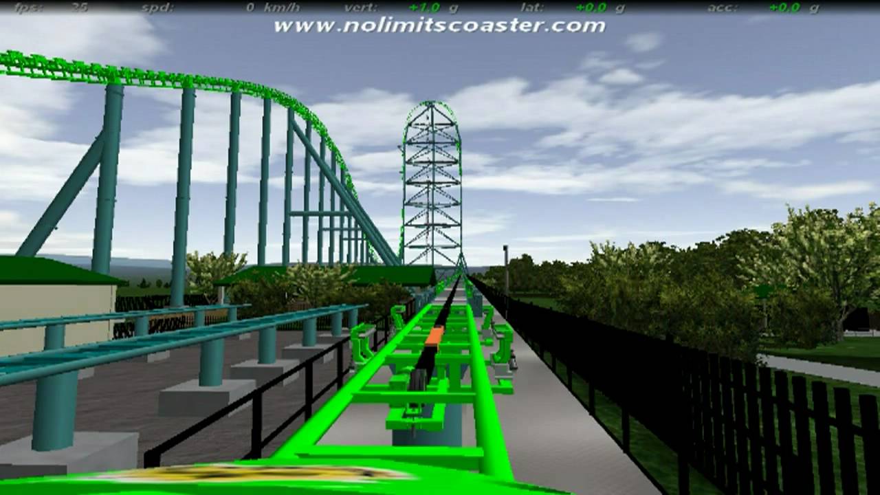 No Limits Rollercoaster: Kingda Ka HD - YouTube