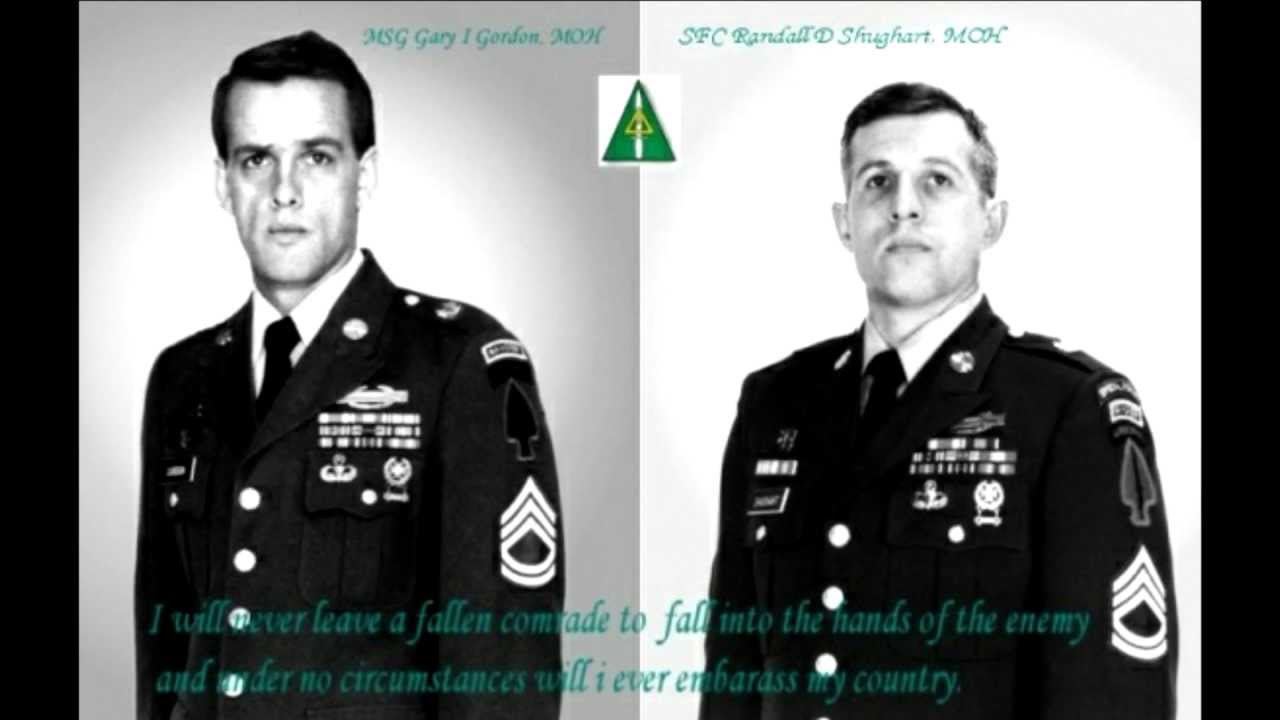 Randy+Shughart+and+Gary+Gordon Tribute to Gary Gordon and Randy Shughart - Delta Force BHD - YouTube